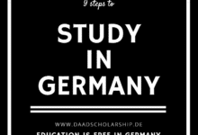 Photo of 9 Steps to Study in Germany: How to Get Admission in German Universities and Colleges?