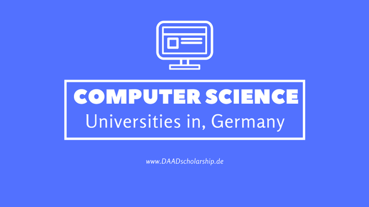 Best University To Study Computer Science In Germany - Study Poster
