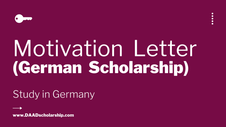 how to write a motivation letter for university admission in germany