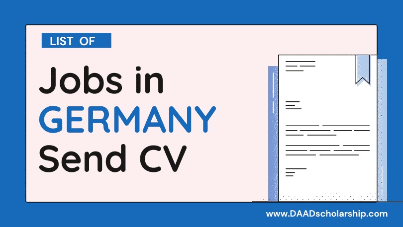 Jobs in Germany 2023 - Urgent Recruitment