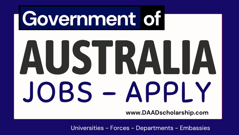 Australian Government Jobs 2023 - Applications With CV Invited