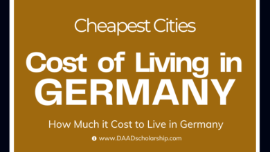 Photo of Cheapest Cities of Germany With Living Cost Comparison 2023