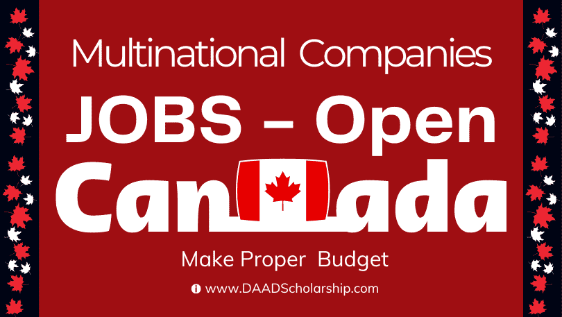 Jobs in Canadian Big Brands for International Applicants 2023