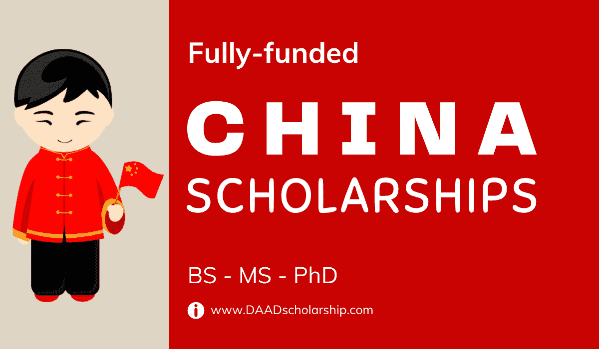 List of Scholarships in China 2023-2024 for University Admission