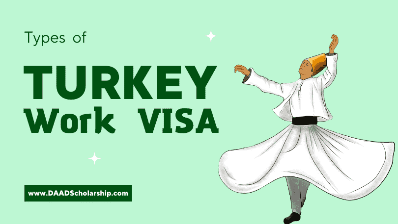 Turkey Work Visa 2023 Application Process Types