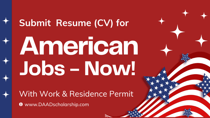USA Jobs With Residence Permit 2023 for International Applicants