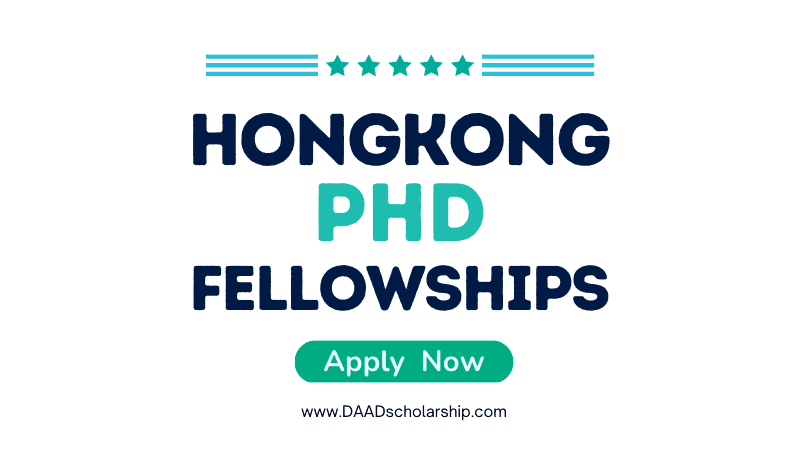 Hong Kong PhD fellowship Scheme 2024-2025 for International Students