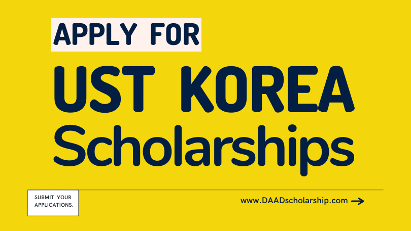 UST Scholarships 2024 in South Korea for International Students