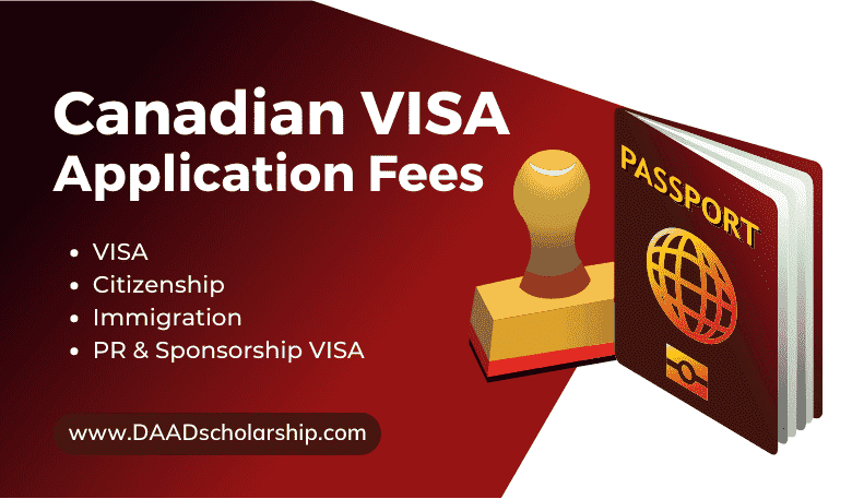 Photo of Canadian VISA or Citizenship Application Fees May 2023 Updated