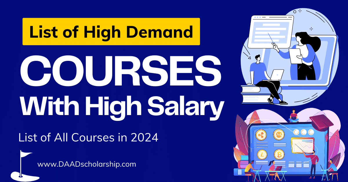 High Demand Courses in 2024 for High Income (Top Recommendations