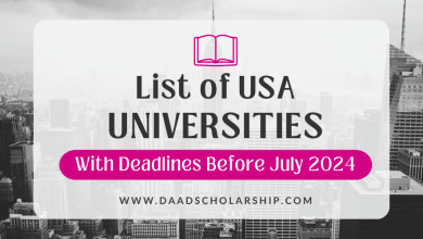 List of US Universities Approaching Deadlines Before July 15, 2024