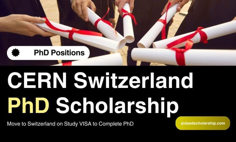 CERN Doctoral Scholarships 2024 in Switzerland