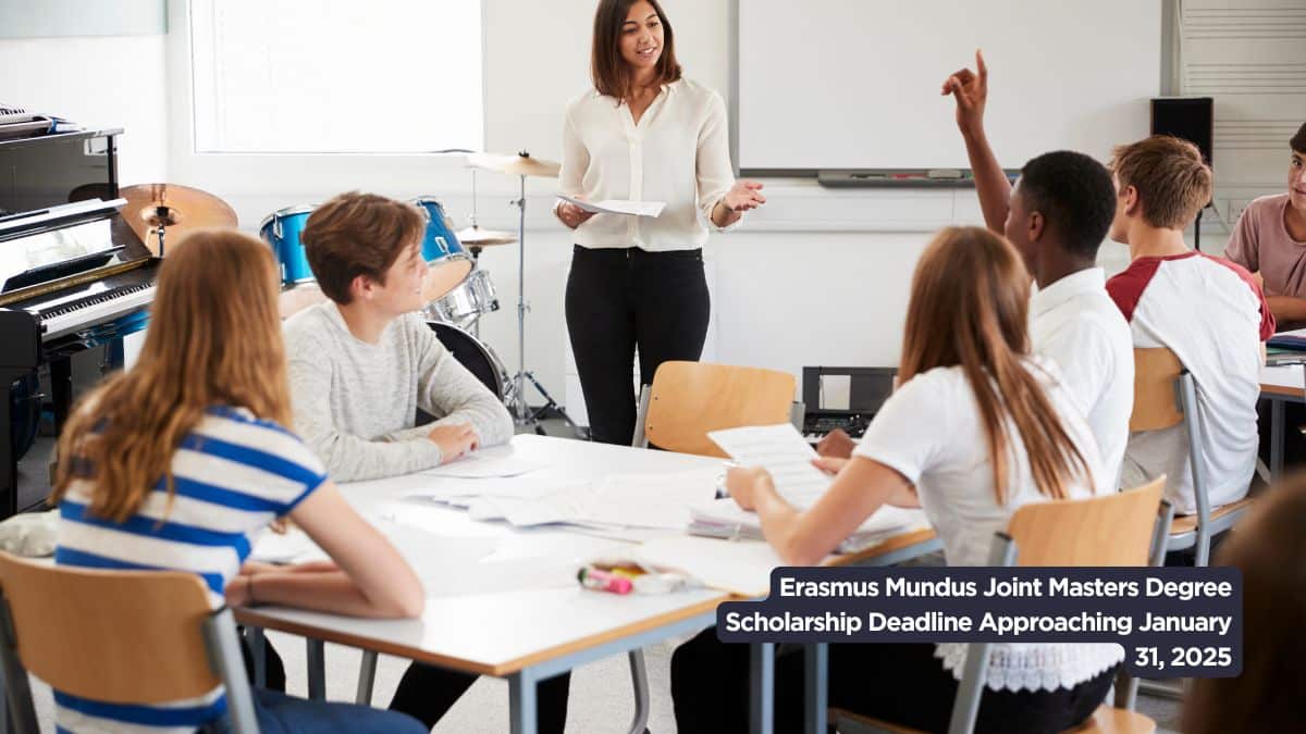 Erasmus Mundus Joint Masters Degree Scholarship Deadline Approaching