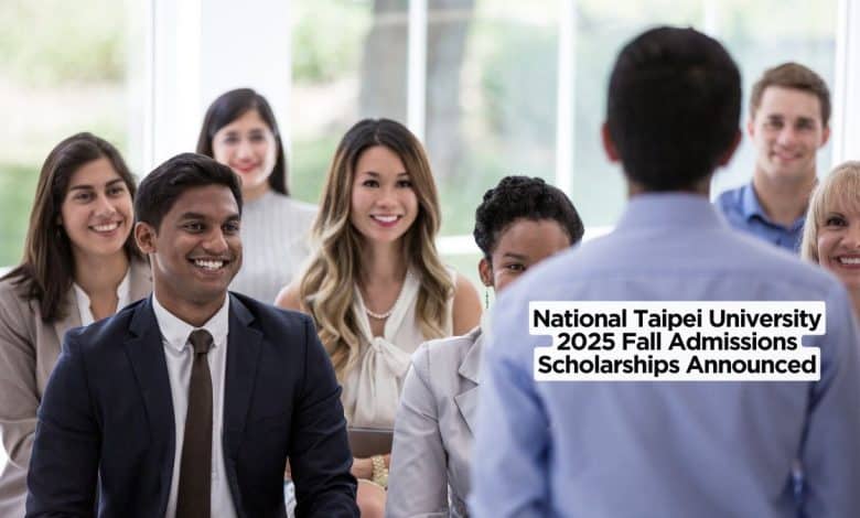 National Taipei University 2025 Fall Admissions Scholarships Announced