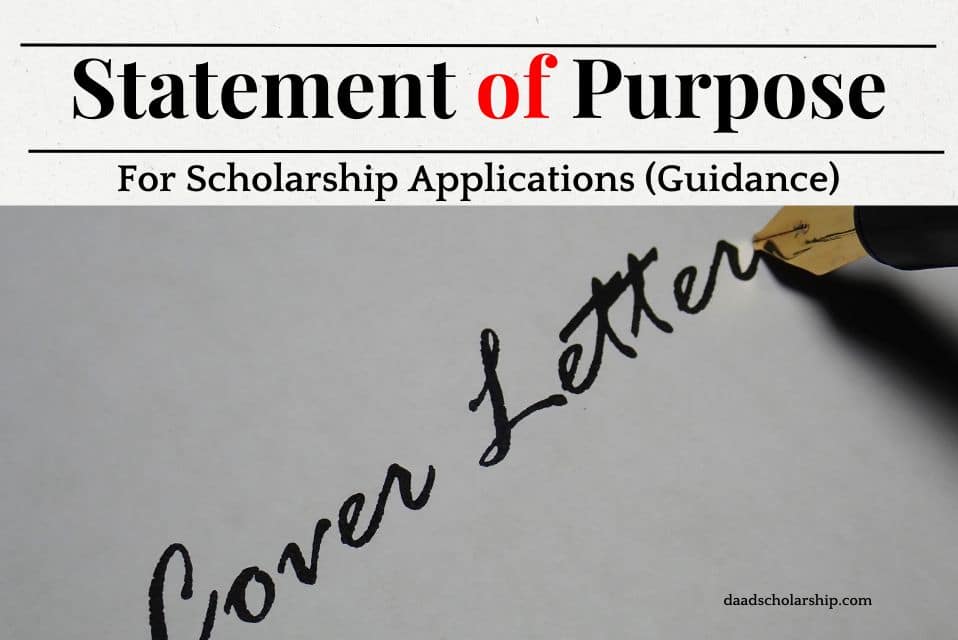 Statement of Purpose (SOP) for Scholarships With 10 New Samples for All Subjects