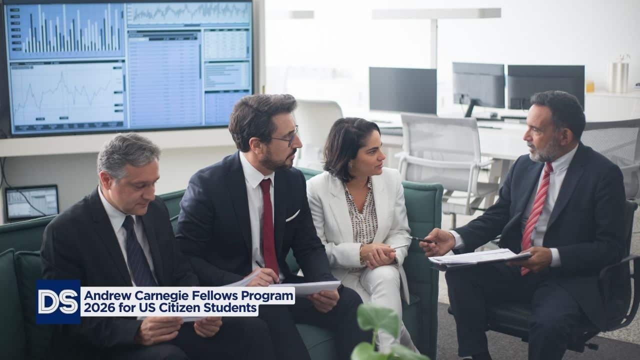 Andrew Carnegie Fellows Program 2026 for US Citizen Students