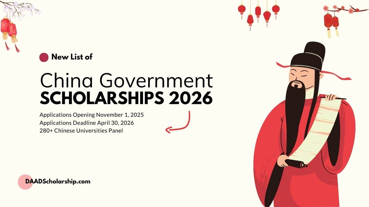 List of China Government Scholarships 2026-2027 for International Students (BS, MS, PhD Admissions)