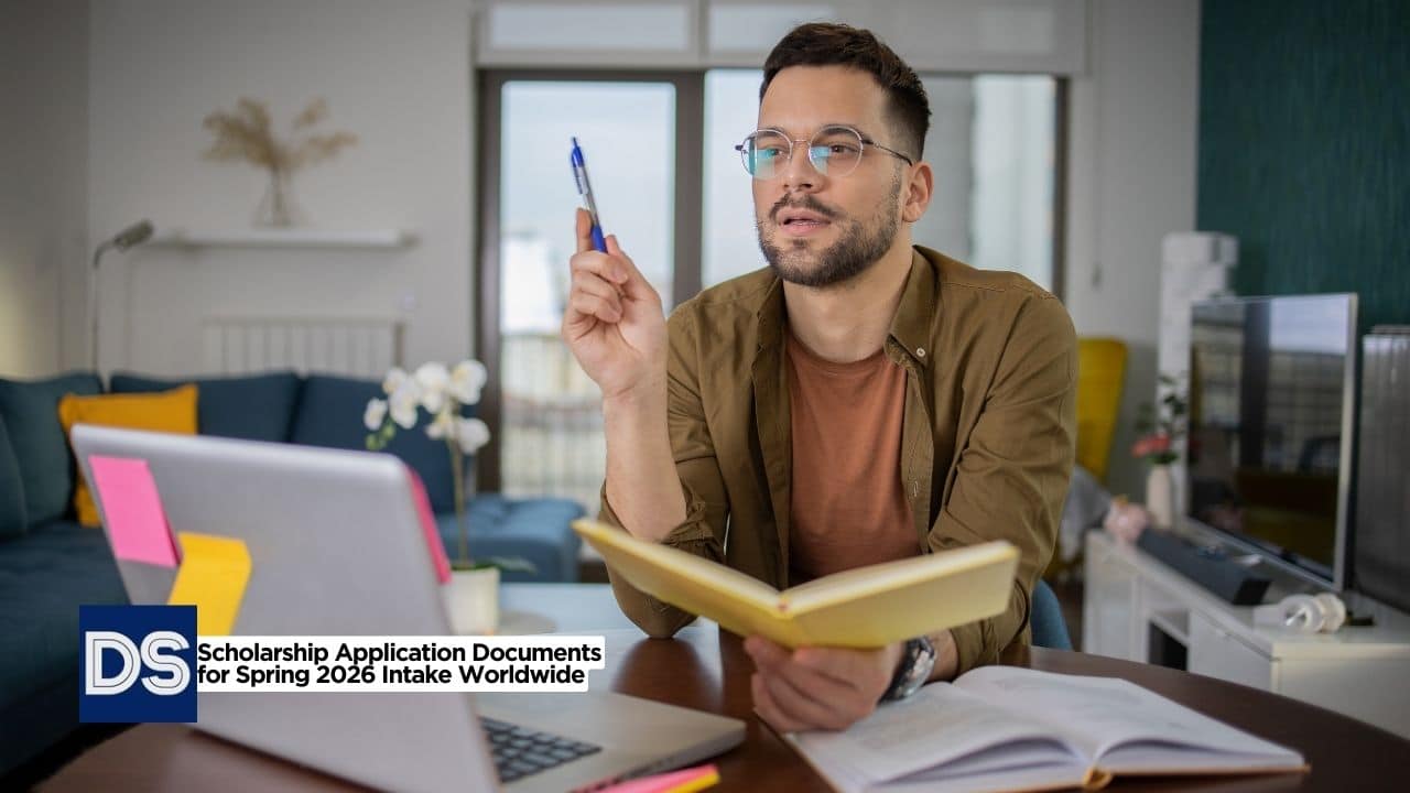 Scholarship Application Documents for Spring 2026 Admission Intake Worldwide