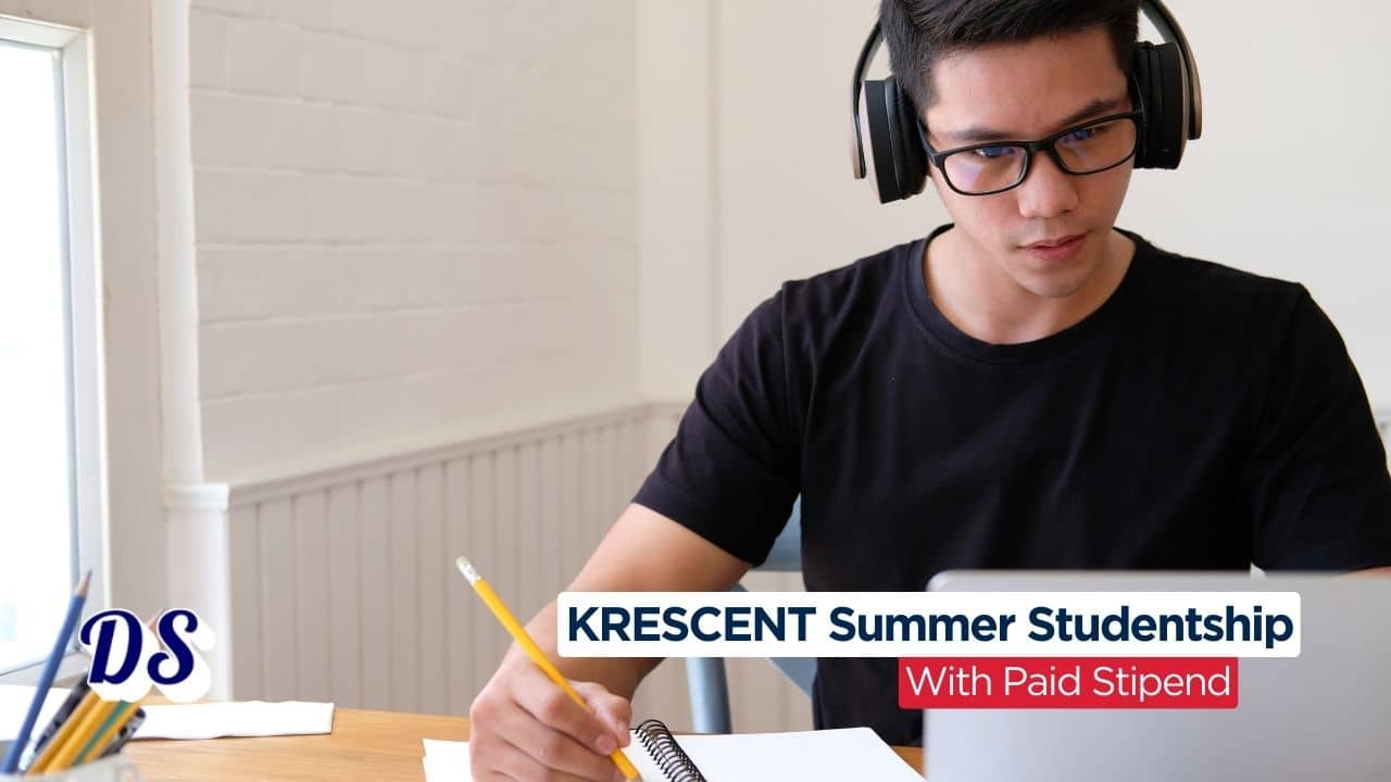 KRESCENT Summer Studentship 2026 Opens With Paid Research Stipend for Underrepresented Canadian Undergraduates