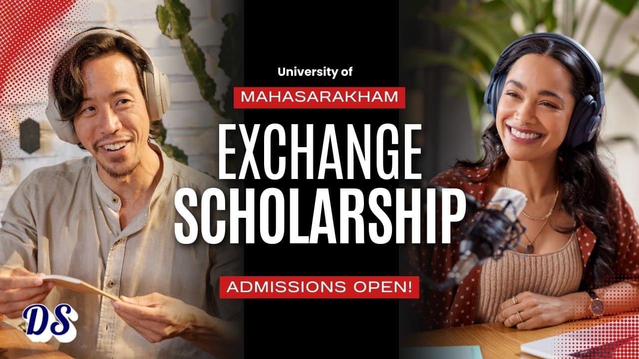 Mahasarakham University Exchange Scholarships 2026 in Thailand Open