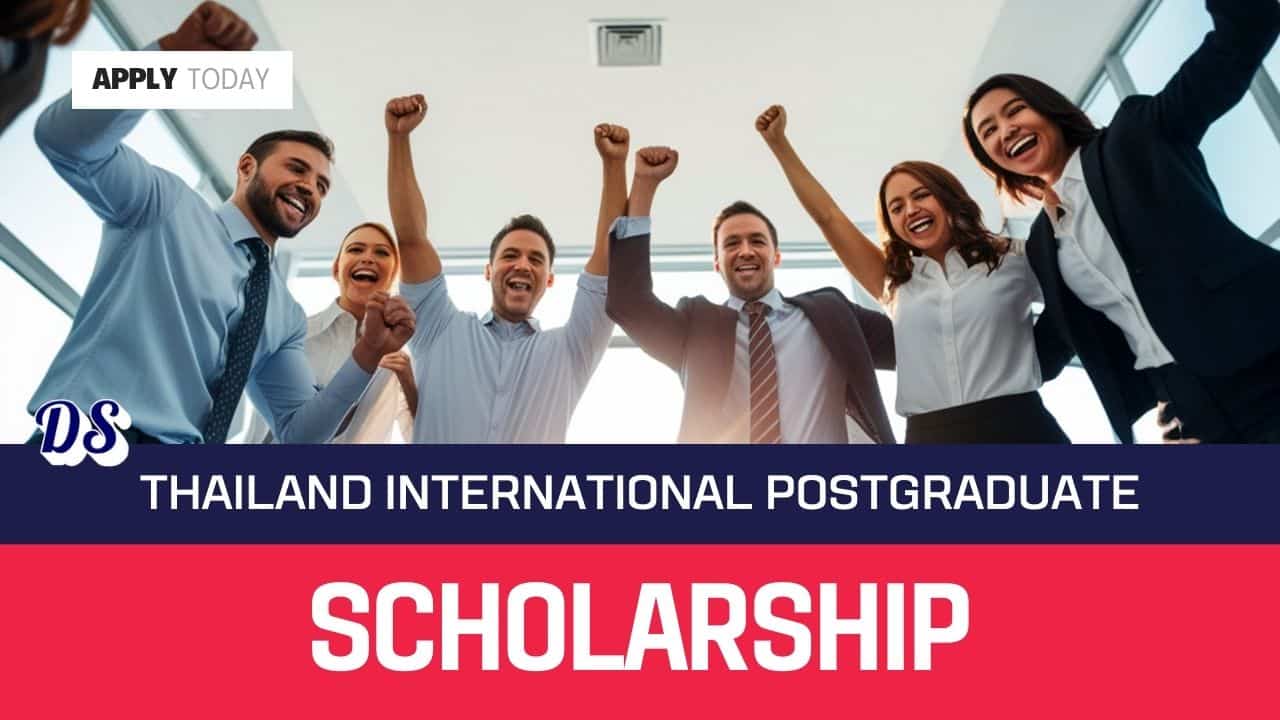 Thailand International Postgraduate Scholarship Programme (TIPP) 2026 Open