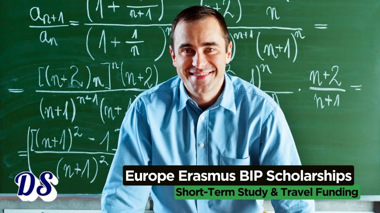 Europe Opens Erasmus+ BIP Mobility Scholarship 2026 with Paid Short-Term Study & Travel Funding