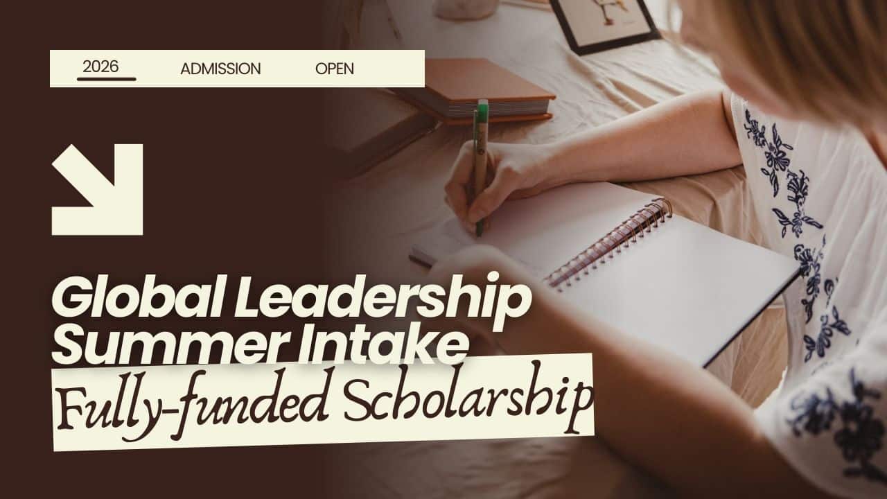 Global Leadership Summer Intake Scholarship 2026 at University of Glasgow