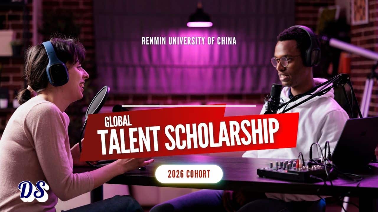 Global Talents Scholarship 2026 at Renmin University of China Available