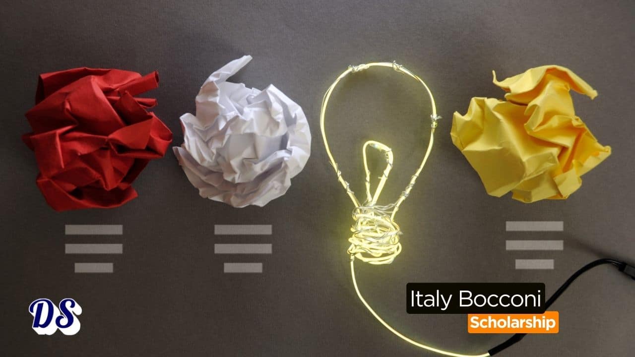 Italy’s Elite Bocconi Merit Awards Scholarship 2026-27 Open for Top MSc Applicants Worldwide