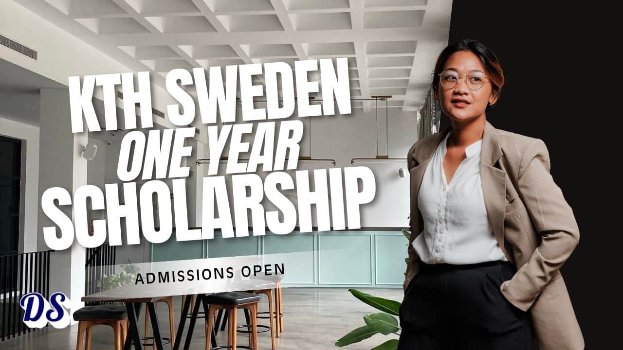 KTH One-Year Scholarships 2026 at KTH Royal Institute of Technology