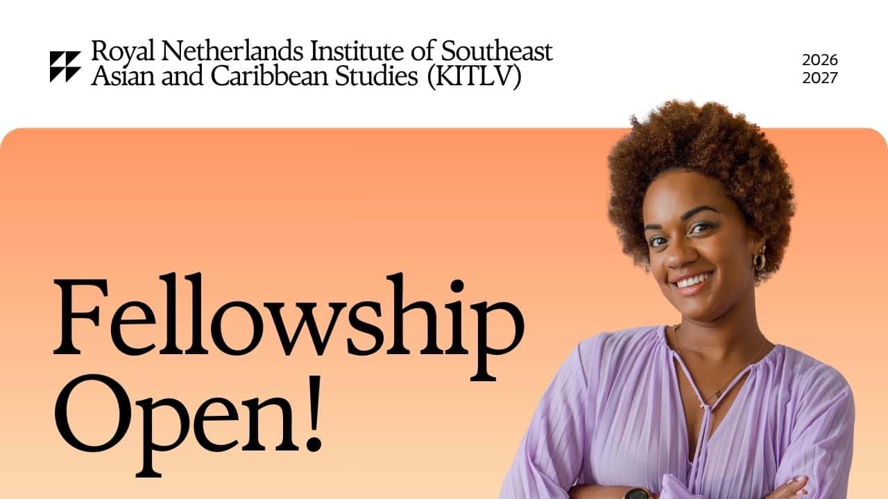 Royal Netherlands KITLV Institute Fellowships 2026 Available