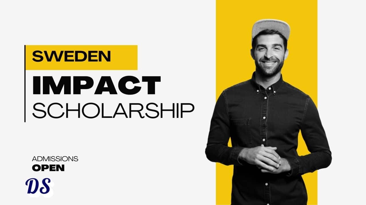 Sweden Impact Pioneers Leadership Scholarship 2026 Opens for Admissions