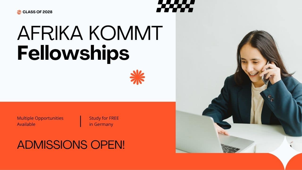 AFRIKA KOMMT Fellowships 2028 Reopens with Paid Training and Job Pathway in Germany