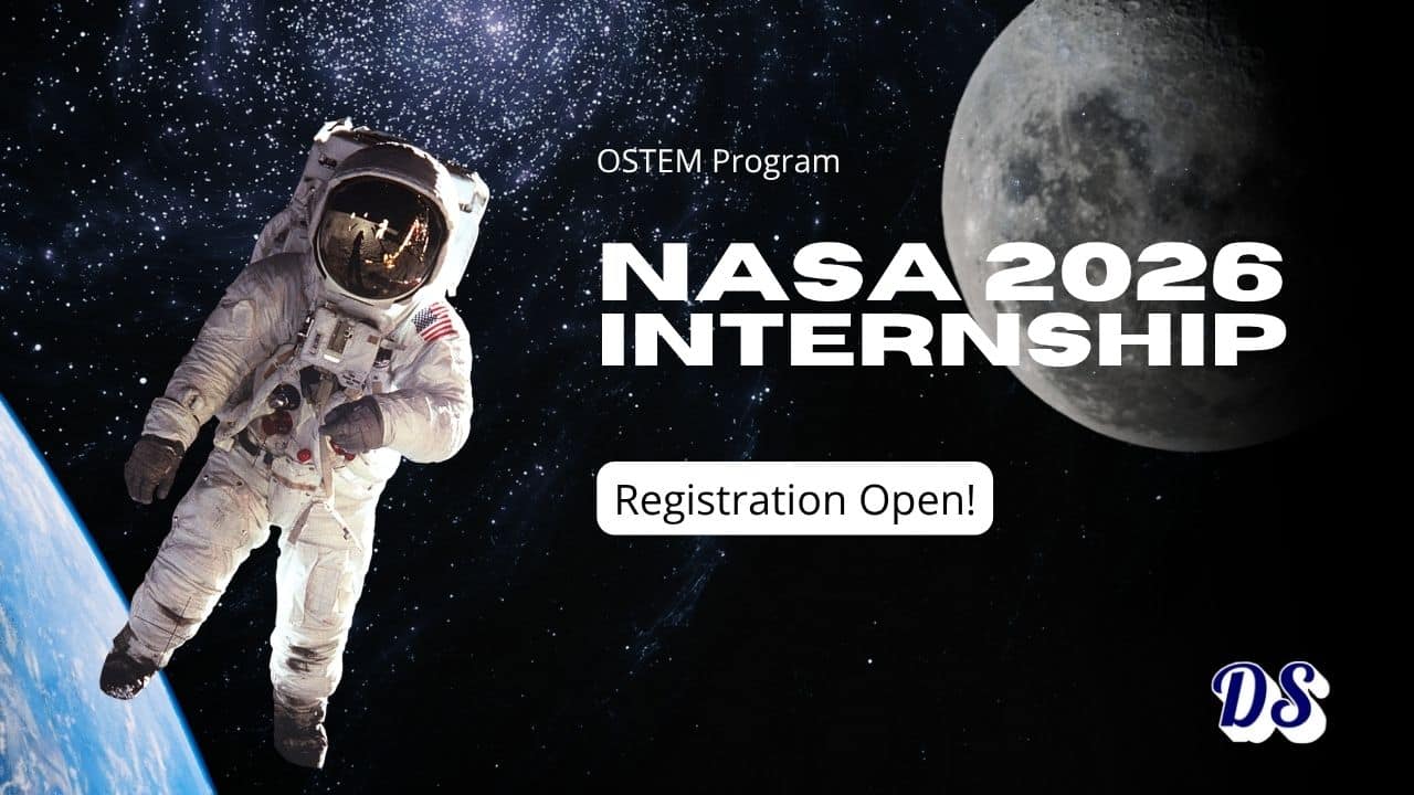 NASA Announced OSTEM Internships 2026 Enrollment Program