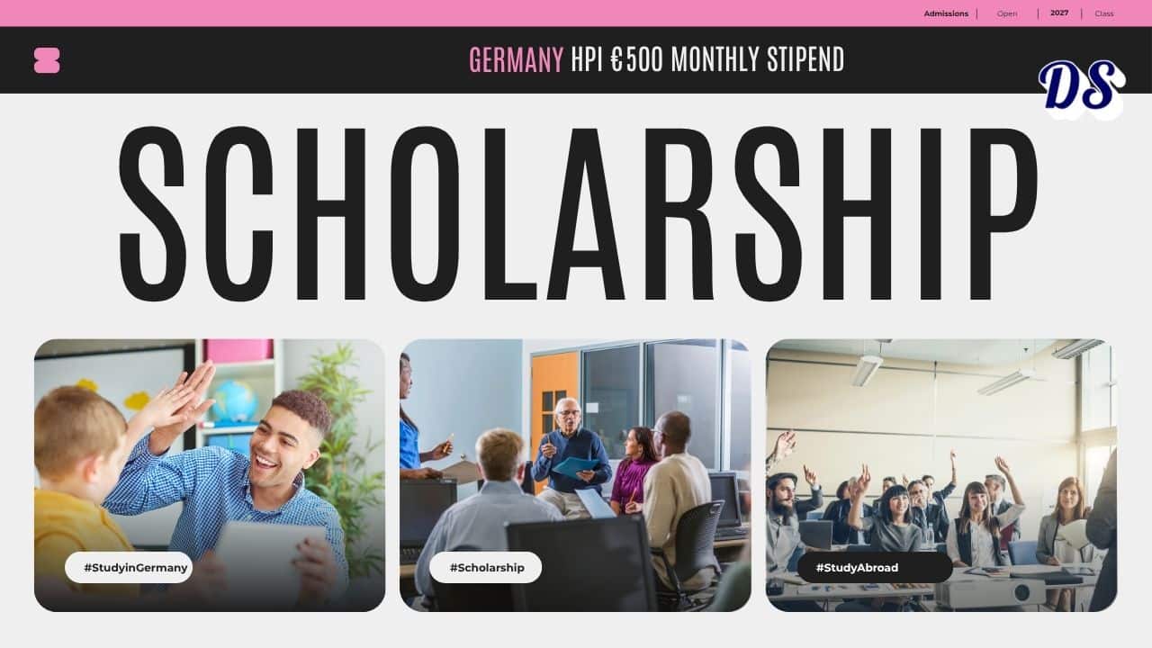 Germany HPI Scholarships 2026 Open with €500 Stipend Open 2 Germany HPI Scholarships 2026 Open with €500 Stipend Open