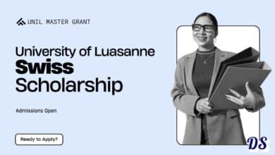 Swiss UNIL Master Scholarships 2027 at University of Lausanne Open - 2 Step Application Method
