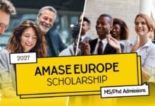 AMASE Europe Scholarships (MS PhD) 2027 How to Apply Guide