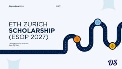 ETH Zurich Excellence Scholarship (ESOP) 2027 Here is How to Apply for it