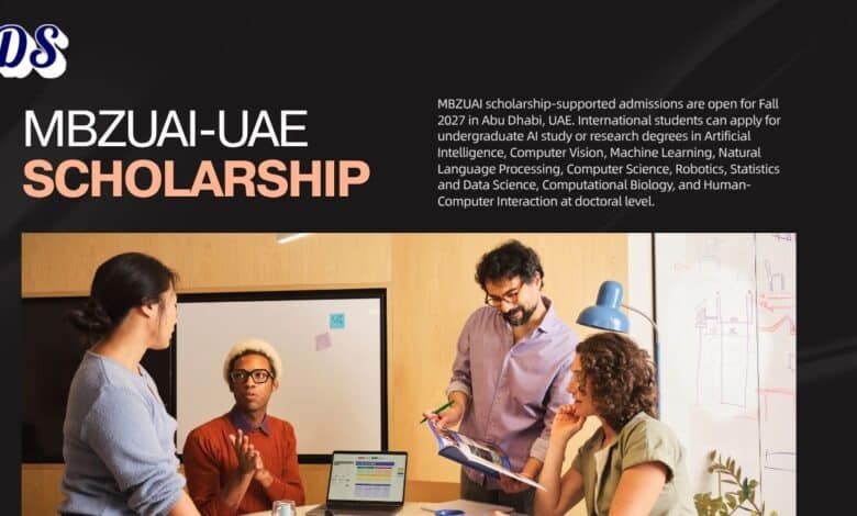 MBZUAI Scholarships 2027 Open in UAE for International Students Application Guide