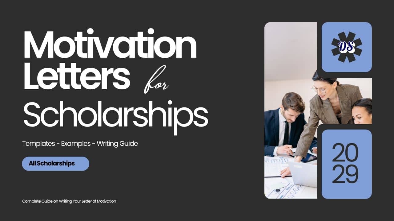 Motivation Letter For Scholarships: 9 Templates + Sample (2027) - Fully ...